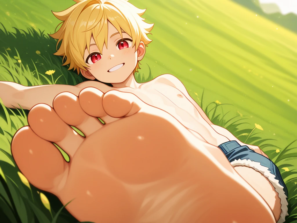 (tiny mountains and hills from sky view in front of closeup foot of a giant: 1.7), (from below view: 1.2), (testicles), penis, (trap furry: 1.1), messy big hair, , (very low angle perspective closeup: 1.4), (skinny: 1.3), (male: 1.2), (closeup below view: 1.1), (very tall: 1.1), big thighs, sitting, (closeup penis: 1.2), (tiny medieval village on a tiny mountain from sky view: 1.4), (tiny army from sky view in front of closeup foot of a giant: 1.1), spread legs, (closeup face and penis: 1.1), (penis: 1.1), (1boy: 1.4), tall, penis, testicle, (naked: 1.1), (tall young man: 1.3), barefoot, feet, (continent from sky view: 1.5), (sitting down on ground: 1.1), soles, sole of foot