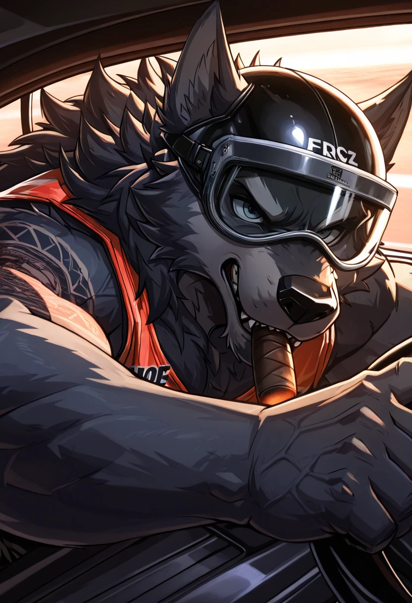 On knees , next to dirt bike, looking shocked, looking surprised, painful expression,(male dirt bike rider being transformed into a kangaroo ), , digitigrade,bulge , , ripped clothing , huge bulge , bust, , BREAK (by zackary911, by braeburned, by haps), (transformation:1.2) , ripped clothes , wearing a dirt bike rider outfit , (human face:1), hair, in a dirt bike trail next to his dirtbike, mostly transformed barely human anatomy, hair , BREAK