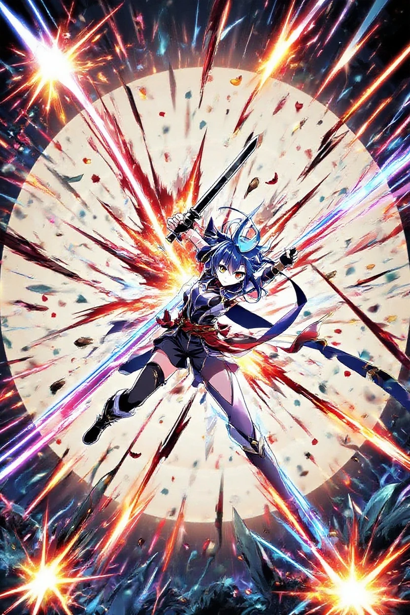 a close up of a anime character with a sword in her hand, Ayaka Genshin impact, attractive matoi ryuko, anime girl with a bow and arrow, anime moe art style, ayaka game genshin impact, nightcore, 《genshinimpact》in the clear, A scene from the《azur lane》videogame, pin on anime, From Arknights