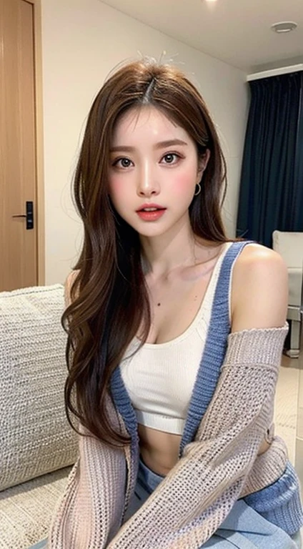 ((Highest quality, 8k, masterpiece:1.3)), ((cowboy shot)),Sharp focus: 1.2, Beautiful girl,Perfect Body Beauty: 1.4, Hips: 1.2, ((Highly detailed face and skin texture)), Very beautiful eyes, double eyelid, Detailed eyes、Eye for detail,非常にDetailed eyes、(shut up: 1.3), Professional Lighting,(Random Hairstyles)、Brown highlight hair color、Bob Hair、Messy Hair,Sleeveless、V-neck shirt、Palazzo pants,Natural pose、Symmetrical eyes,outside、down town、(innocent and classy girl)
