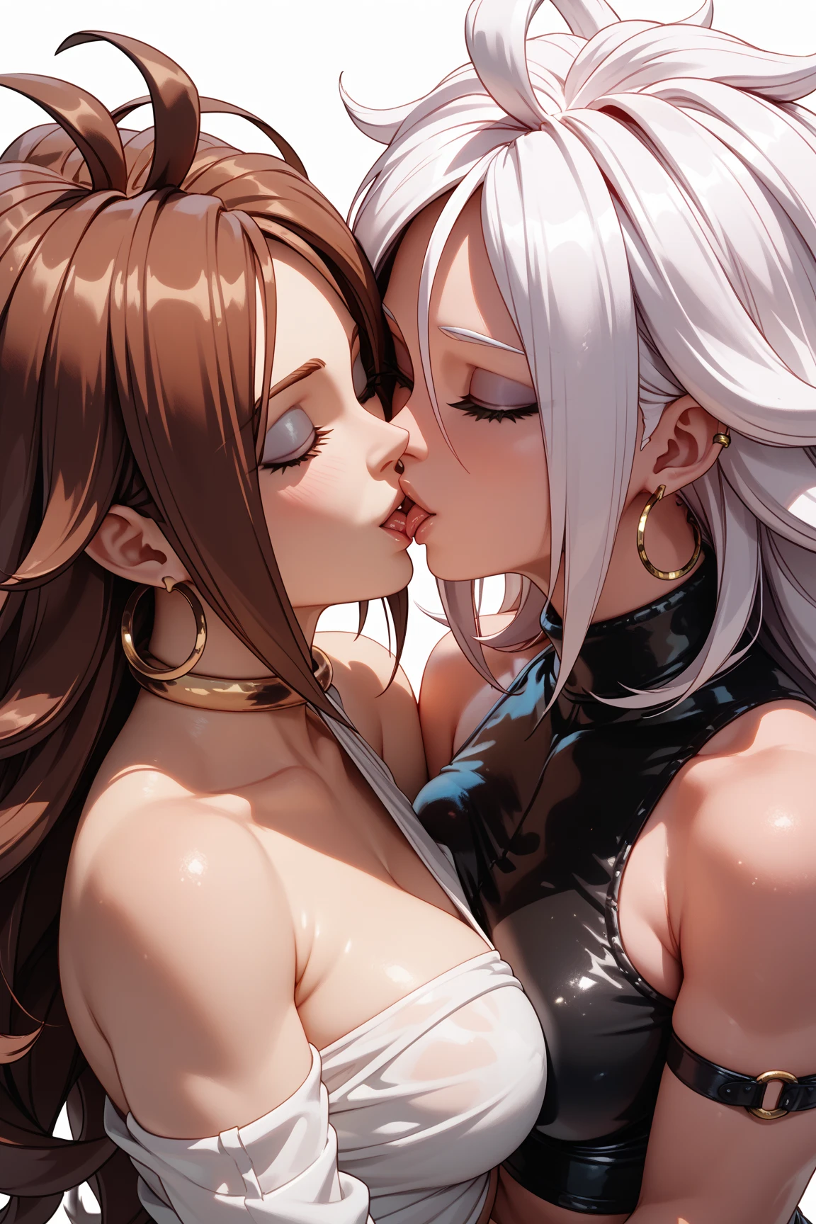 Two ((((women))), (((lesbians))))), 2 barbarian warriors kissing madly, 2 beautiful full-body women, 30 years old, muscular and perfect bodies, with little clothes, tiny thong, caressing each other, super sensual scene, (((((kiss))), (((fiery kiss)))), sexy, sexy pose, very sexy, sexy for, pulling hair, holding each other's breasts