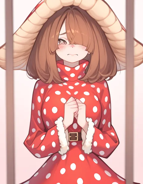 귀여운 버섯 소녀