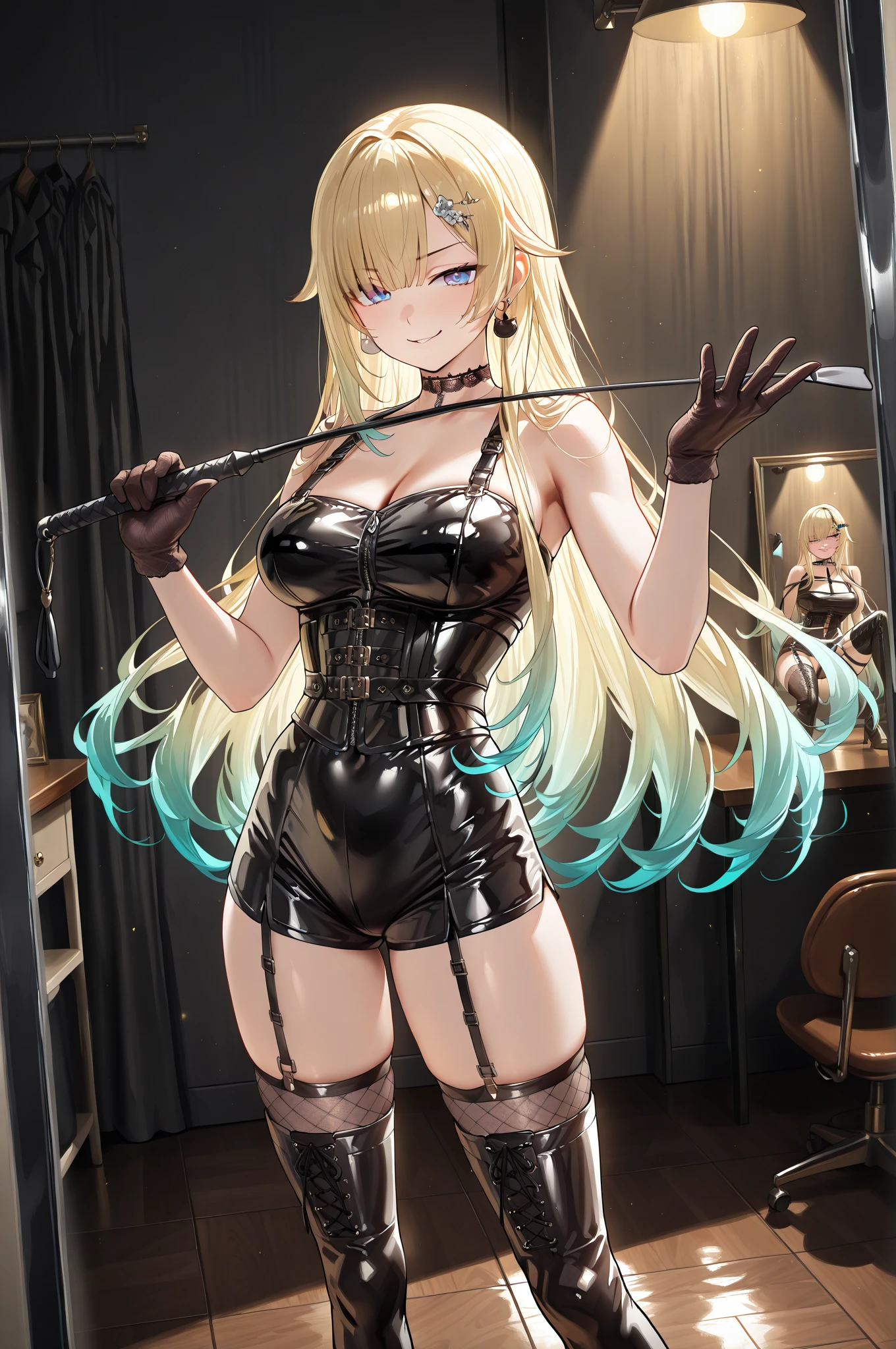 Chained MILF slave