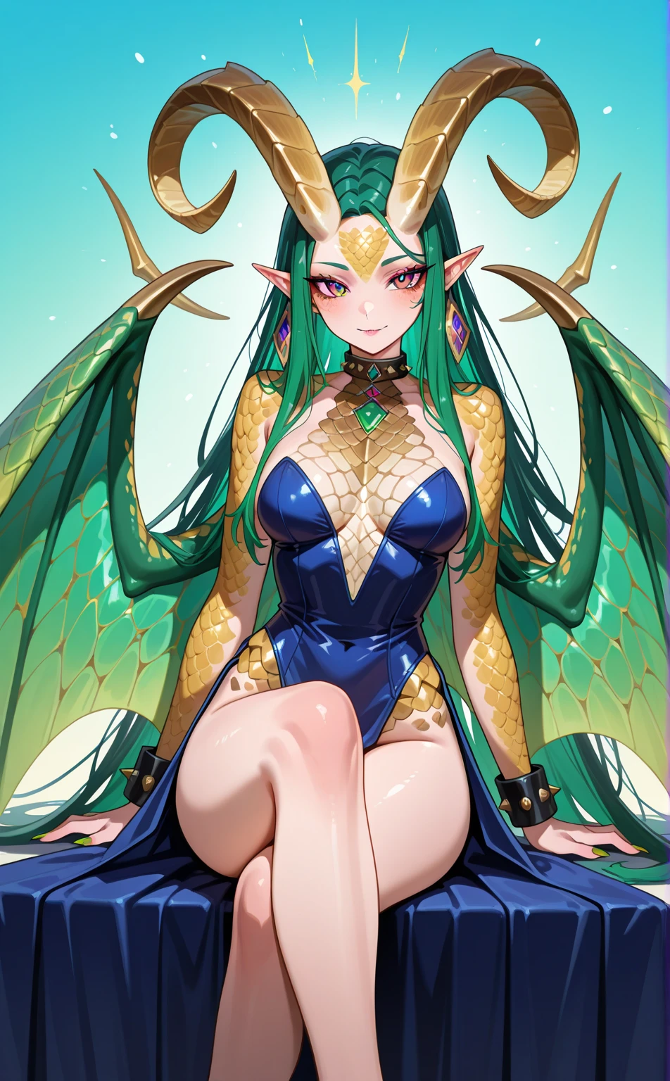 Vagina thigh dragon princess