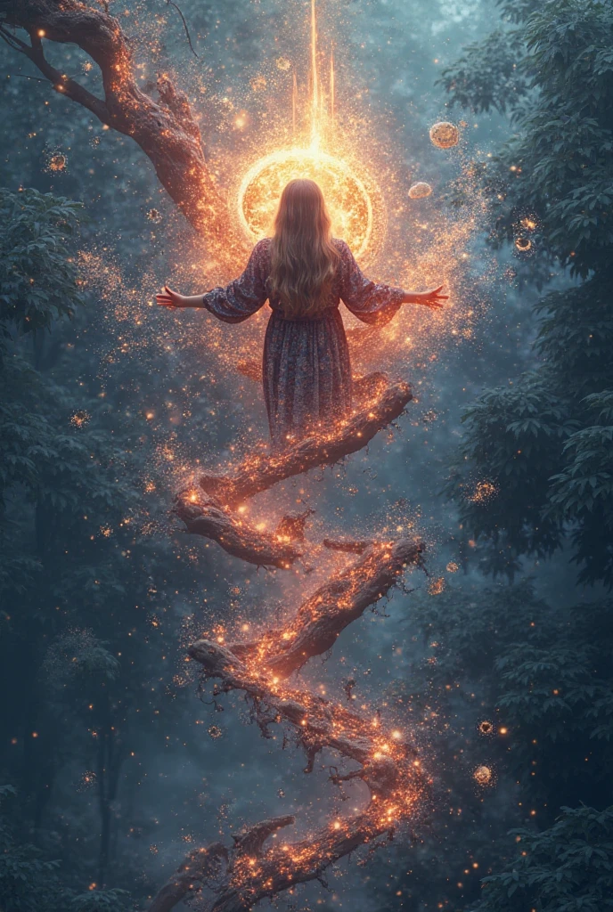 8k surreal, ultra sharp, unreal, psychedelic art, dark fantasy,(fantasy tree in the shape of a woman body:1.4), (woman body fused with the tree:1.4), (Tree branches istead of arms:1.4), beautyful sleaping face, leaning back, high detail. pleasure, orgasm, smoke, dark forest, swirling vines, moon light, floating fireflies, horror atmosphere, moody lighting, perfect shading, (masterpiece, award winning, (dynamic angle)), <lora:more_details:0.8>
