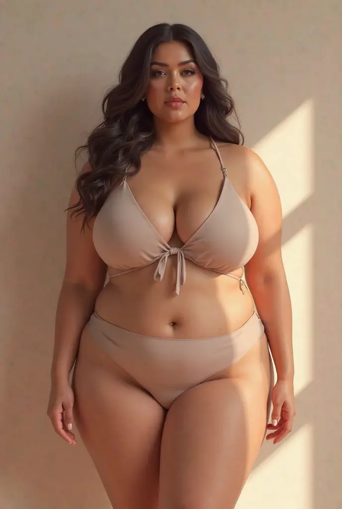Plus size figur lady hairy pussy and big bobs