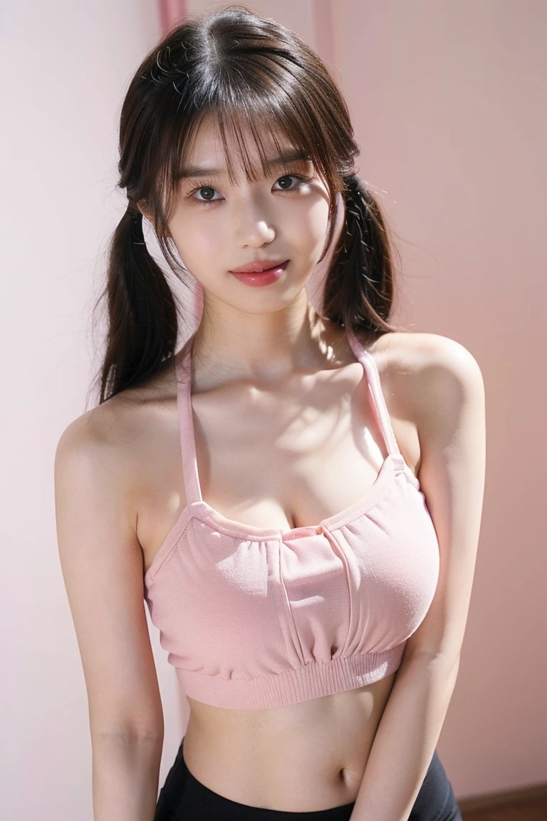(masterpiece,highest quality:1.4),(8K,RAW photo,realistic:1.2),(shiny skin),fine skin,detailed face,fine eyes,1 girl,Upper body,japanese idol,very beautiful face,Girl Running,Wearing sportswear ,outdoor