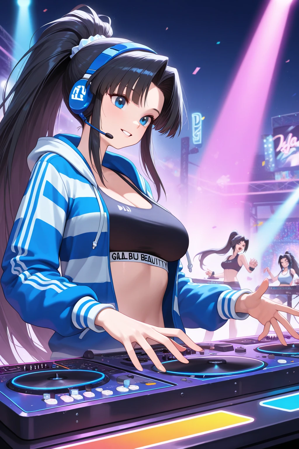 Outrageous resolution、masterpiece++、top-quality++、ultra-definition++、ultra-definition++、4k++、8k++、from side、(Background Focus)++、((1)))+++Sexy Clothes Woman Praises Crowd Dancing With Colossal DJ Wearing Headphones in Colorful Hoodie and Swimsuit on Sandy Beach On Battlefield Destroying City、Crowd runes dancing with a huge breasts DJ wearing a colorful hoodie and headphones in a swimsuit on a sandy beach、Crowd magic dancing with a huge breasts DJ wearing a colorful hoodie and swimsuit and headphones on the sandy beach、Crowd dancing with huge breasts DJ wearing headphones in colorful hoodies and swimsuits on the sandy beach flying above、Crowd married woman dancing with huge breasts DJ wearing headphones in colorful hoodie and swimsuit on sandy beach、The president of a group dancing with a huge breasts DJ wearing a colorful hoodie and swimsuit and headphones on the sandy beach、Detailed contemporary art、Contemporary Art Style、BreakCrowd witch dancing with big DJ wearing colorful hoodie and headphones in swimsuit on beautiful modern sandy beach、Crowd college students dancing with huge breasts DJ wearing headphones in colorful hoodies and swimsuits on sandy beach、Contemporary Art Behans、Crowd high school students dancing with huge breasts DJ wearing headphones in colorful hoodies and swimsuits on sandy beach、Crowd girl jie dancing with huge breasts DJ wearing headphones in colorful hoodie and swimsuit on beautiful sandy beach、Crowd fragments dancing with huge breasts DJ wearing headphones in colorful hoodies and swimsuits on shiny floating sandy beach、A crowd dancing with a huge breasts DJ wearing a colorful hoodie and headphones in a swimsuit on a sandy beach、 Crowd sparks dancing with huge breasts DJ wearing headphones in colorful hoodies and swimsuits on a dazzling sandy beach、Crowd chain dancing with huge breasts DJ wearing headphones in colorful hoodies and swimsuits on sandy beach、A crowd dancing with a huge breasts DJ wearing a colorful hoodie and headphones in a
