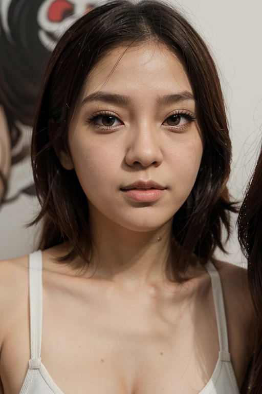 Beautiful asian girl with red lips, Her eyes shone like dreamy stars, glowing blue eyes, beautiful and detailed eyes, RAW photo,(high detailed skin:1), (realistic, photo-realistic:1.37), ultra high res, professional lighting , 8k uhd, dslr , high quality, film grain, Fujifilm XT3, RAW photo,, RAW photo,(high detailed skin:1), (realistic, photo-realistic:1.37), ultra high res, professional lighting , 8k uhd, dslr , high quality, film grain, Fujifilm XT3, RAW photo,