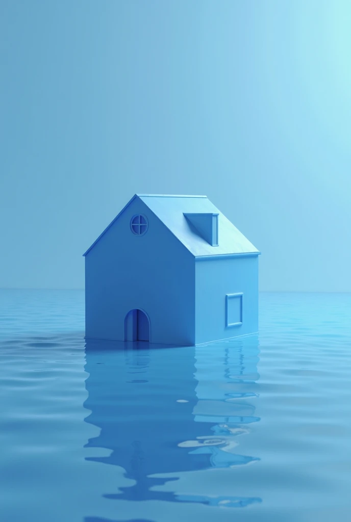 Score_9,score_8_up,score_7_up,backrooms \(creepypasta\),partially immersed,on the ocean,blue sky,house,no_humans,afloat,ocean,<lora:Map_The_Backrooms:0.75>,