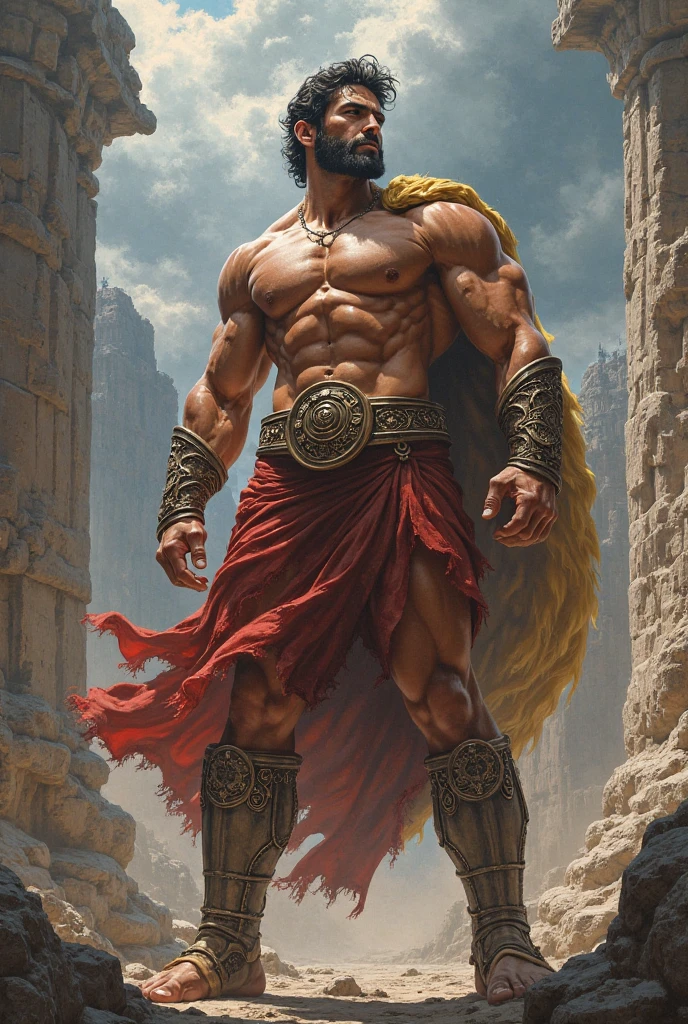 Hercules God of Greek mythology in high quality 