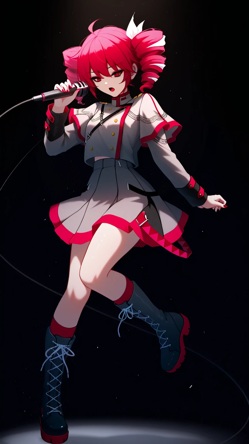 (full body:1.5),(1girl:1.3),(looking at viewer:1.4),(anatomy correct:1.3),(In the paradise of the day:1.3),(Wearing Reimu Hakurei suit JK uniform printed Ultra short pleated skirt and JK uniform leather shoes with bow decoration ,and Very thick Printed Pantyhose :1.35), (Light particle effect:1.3),(In pink | amarelo | blue colors| green color |red colors | white colors| black in color| purpleish color| greys| Beige| Flesh color 1.4),(Glowing eyes:1.3),(Large amplitude action: 1.3),(Accurate and perfect face:1.4),(Clothing Gloss:1.25),(Skin reflection:1.25),hyper HD, Ray traching, reflective light,structurally correct, Award-Awarded, high detal, lightand shade contrast, Face lighting,cinmatic lighting, tmasterpiece, super detailing, high high quality, high detal, best qualityer, 16k,high contrast,