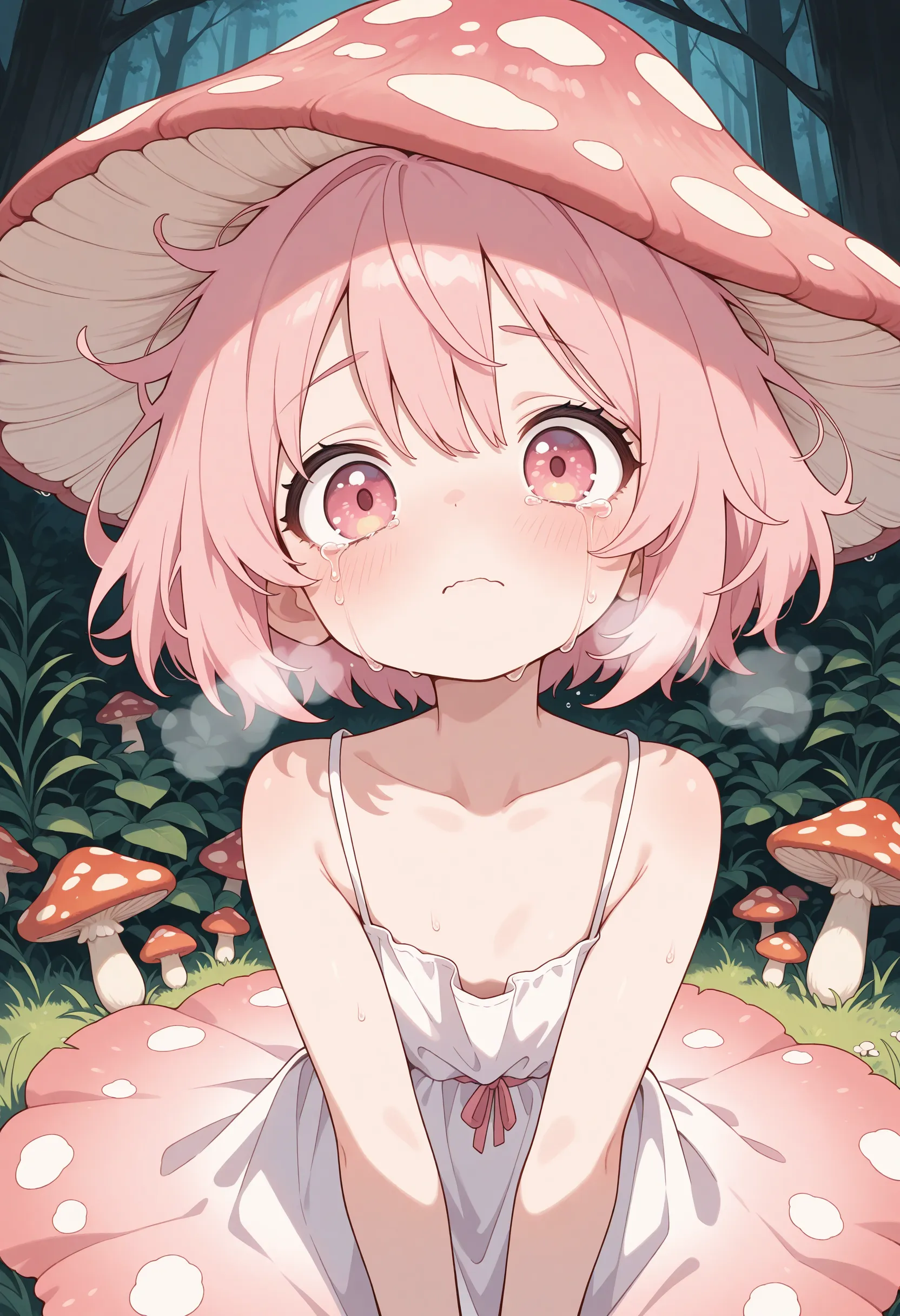 アニメキノコ少女