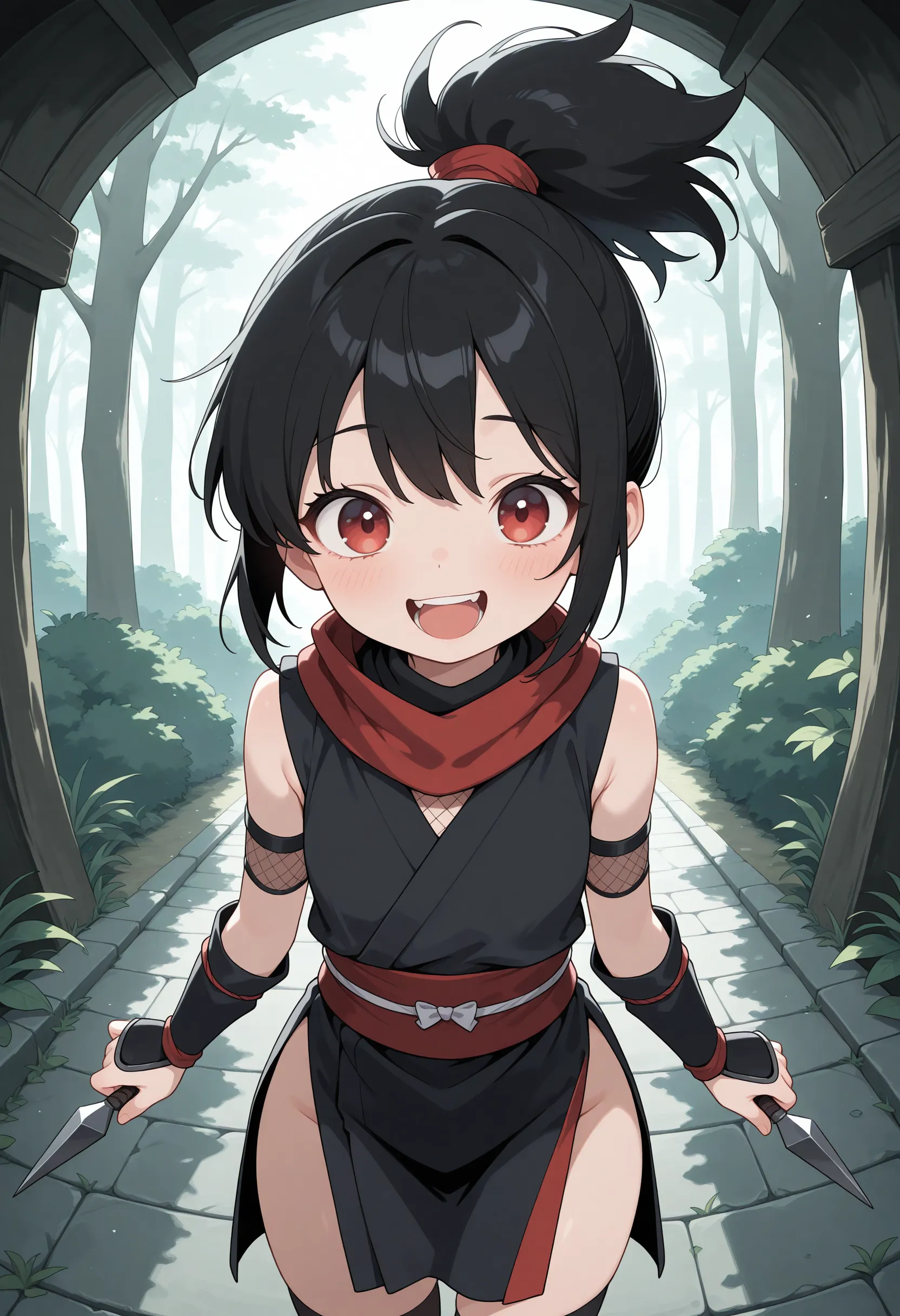 애니메이션 닌자 소녀