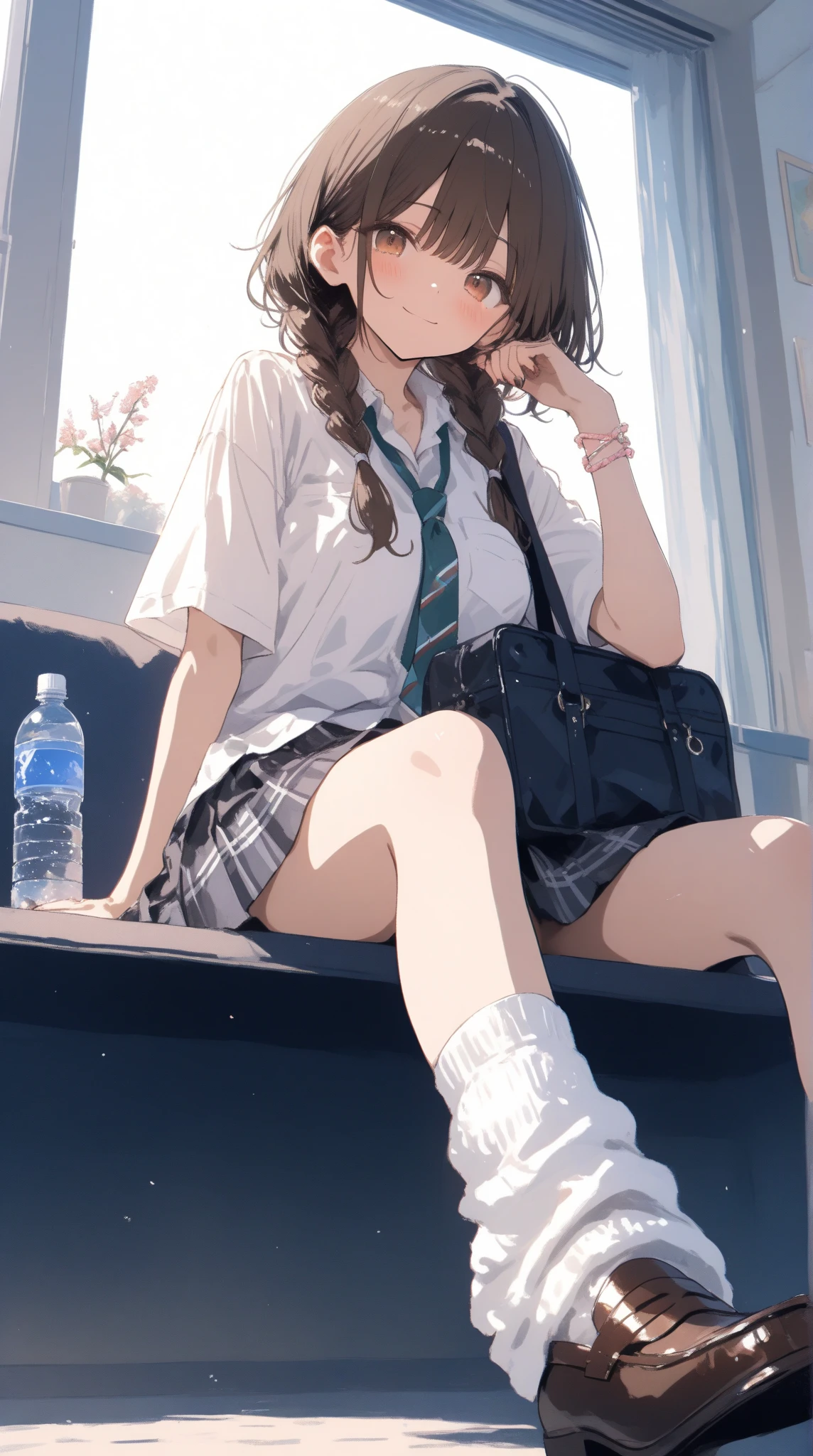 (8k, RAW Photos, 最high quality, masterpiece:1.2), high qualityのRAWカラー写真, Professional photo shoot, Cinematic Light, (((young woman, Gal))), (Sharp features), (Small face), (Skin with attention to detail:1.2), clavicle, Cute Face, Beautiful appearance, Long eyelashes,, (Brown Hair, Long straight line), White shirt, Checkered pleated mini skirt, sneakers, Backpack, Night Park, Capture the happy moment, Artistic painting,Attractive thighs, (Very nice touch:1.2),Peaceful atmosphere, Oil painting style, Bright colors, (In a crowded train, Full body portrait), Smooth texture, Beautiful Skin, Glowing Skin, ((Perfect Fingers, Five Fingers, Anatomically correct)), Background Blur, high quality, Surreal, ((Very detailed, photo shoot)),Many people々々、Plump、Front view、Squat、((sit in a train seat))、(((close your eye and sleep)))、Looking down、Inner thigh、((sleep))、close ~ eye、sleeping、high school girl、bracelet、defenseless、Spread your legs wide、Spread your legs、Weaknesses、faint、Shirt lift、Showing off your bra