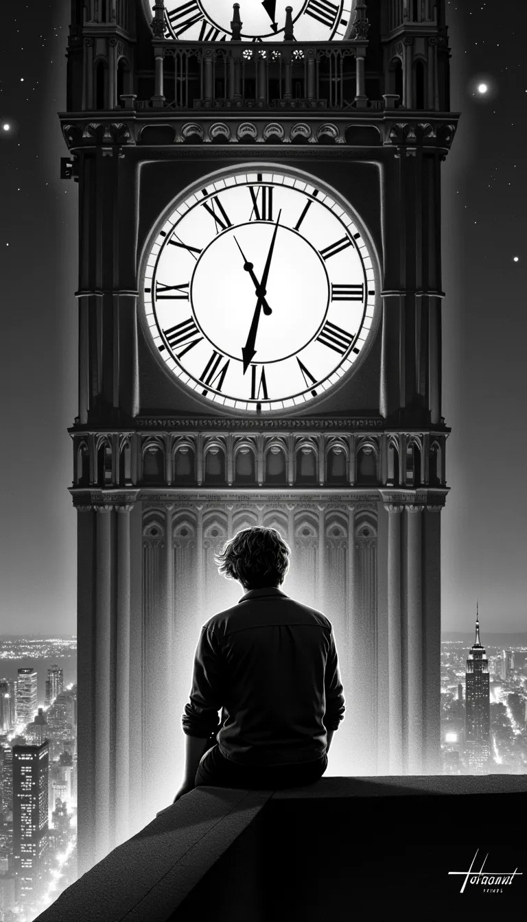 Một mình với tháp đồng hồ