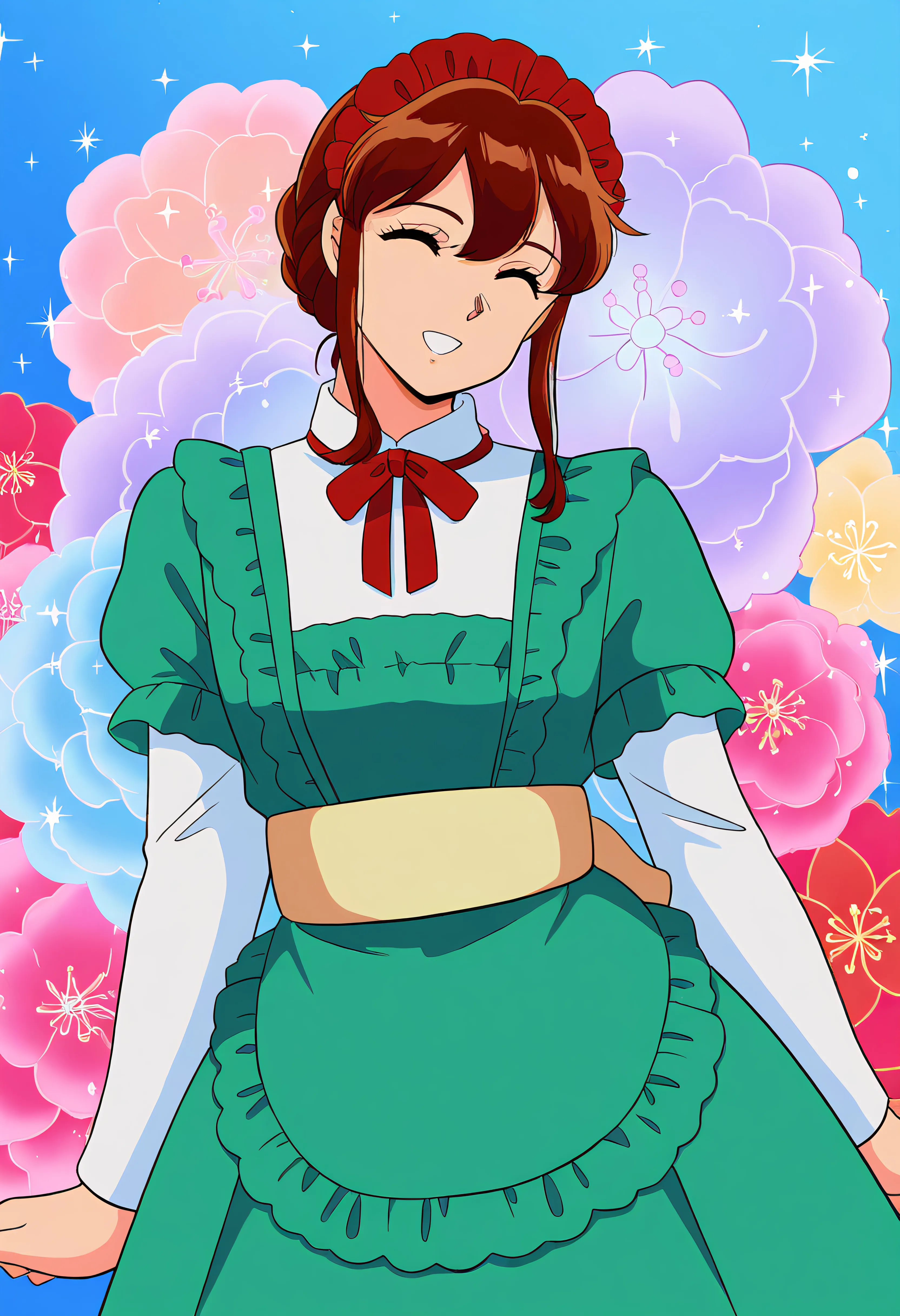 Mizushima Akira Tema Flor Niña