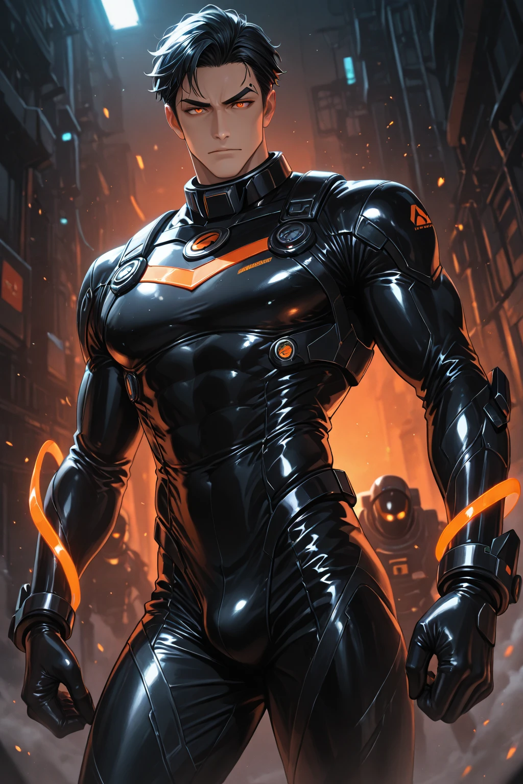 Johnny Storm in Fantastic Four Suit