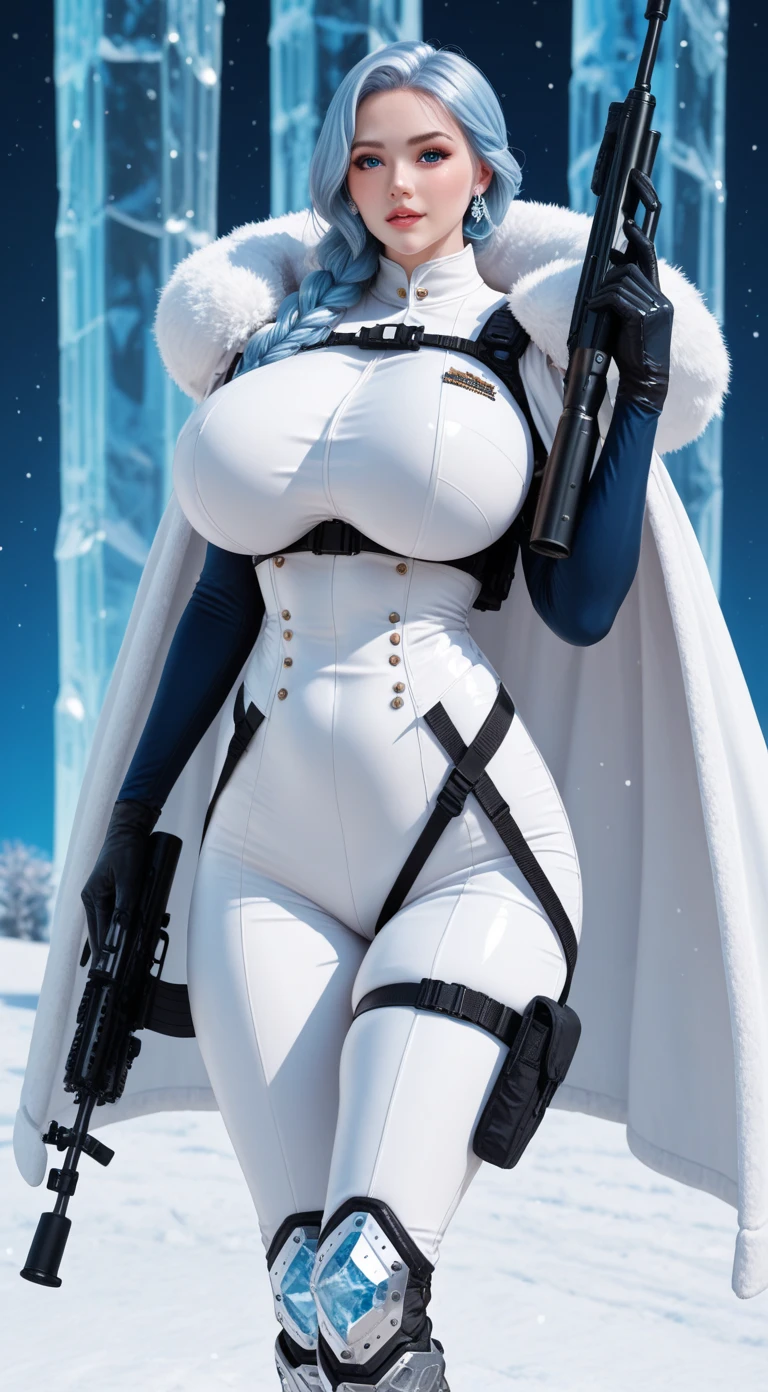 In a very grand scene,The extra-large wide-angle lens captures the appearance of a female centaur。She is tall,It has the ultimate curvy beauty,The muscles are slender and firm,Beautiful lines。Her facial features are tough and coquettish,Always with a sunny smile。She wears special tight-fitting equipment with a strong sense of technology,Step on multifunctional off-road style heels,Delicate and practical protective gear is worn on the hands, feet, wrists, neck and shoulders。The detection equipment around you flashes various cue lights and neon-like information screens,Let her exude a charming brilliance。Use Midjourney's advanced tools,Design special tight-fitting equipment for female centaurs,Highlight her unique physiological characteristics and appearance details,Add realism。And in her adventure scene,Spectacular views of nature,Such as the sky where storms and sunny days alternate、Brilliant rivers of stars and auroras、The snow-capped summit of Mount Everest、Fireworks in the mountain town, etc。ao mesmo tempo,Away from the hustle and bustle of Long Beach Pier is a neon-lit spaceship docked,Create a fantastic scene。Use Midjourney's advanced tools and multiple color palettes、Brush Strokes、Texture tools and model packages,It shows a sense of atmosphere where beauty and charm coexist。The charm of the female centaur is highlighted through color and lines,Enhance realism with detailing,Create a surreal dreamy feeling。Additionally,Use Midjourney's tools to add a variety of extreme sports gear and cultural trinkets to the female centaur,Create intricate hairstyles and outfits,Give her a sense of premium。She never flinches,Regardless of the terrain,can respond quickly,Even the extreme geography and dangerous terrain of aliens cannot stop her。Use Midjourney's powerful tools,You can do it with incredible detail and beauty,Bring this ultra-grand and beautiful scene to life。Ultra-grand scenes,super wide shot, hdr,(真实感,Masterpiece quality,best qualtiy),