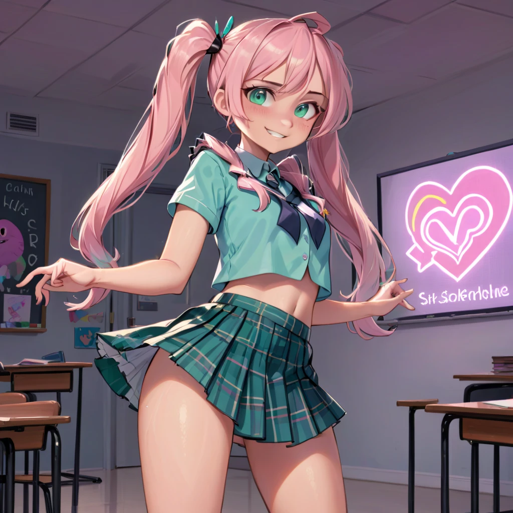 nsfw:1.4, masterpiece, top-quality, ultra-detailliert, illustratio, epic lighting, Film composition, isometric, 1girl in, (solo:1.5), cute little, Look at viewers,huge tit、nipple erect, red blush, seducting smile, a closed mouth,(8K:1.1), (Ahegao:1.5)、Full body like, 1girl (multiple views), inniepussy , wearing no panties, sitting on the desk, legs up, legs spread open, Nsfw:1.3, Full color drawing of Kairi from Kingdom hearts facing away from the canera, kairi, backside, back, butt, big butt, skinny thick, skirt, tight skirt, masterpiece, anime , sweating, sweaty, 18 year old, ((character design sheet)), character model sheet,wearing glasses, sexy cute beautiful Riley Reid as sexy classmate smiling, ((huge curvy-shaped ass)), (((slim thick))), (((skinny))), ((((ultra-detailed)))), (((photorealistic))), 8k, bending at the waist, in (wear skirt), see-through shirt, (curvy accentuated booty), view from underneath, view from below, short hair in pixie style, ahegao face, after orgasm face, in all girls school, face the viewer ,solo,(school uniforms:1.6),miniskirt,classroom,dark skin,(PrincessPeach), (Princess Peach), blue eyes, choker, makeup, glossy lips, pink lips,smile,glossy skin,oily skin, open clotch,wide hips, curvy, ,ass, sexy cute beautiful Riley Reid as sexy cheerleader, (((big ass))), (((slim thick))), (((skinny))), ((((ultra detailed)))), (((photorealistic))), 8k, (curvy accentuated booty)