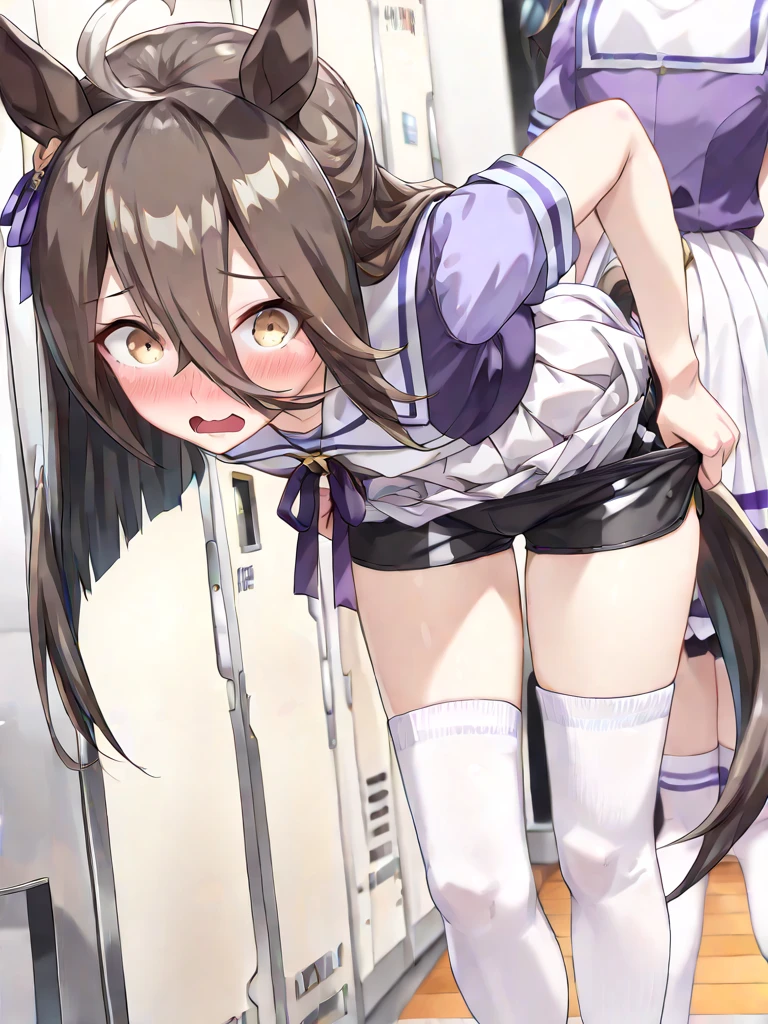 NSFW,One girl, blue eyes, Long Hair, Brown Hair, Side Lock, Low Ponytail, ribbon, The front of the dress is torn,Tattered Dress,Tattered white shirt,Tattered short sleeves,Torn red skirt, Torn Cape,Black panties through torn blue pantyhose, ,Young Girl,From the back,Intense penetration sex,Creampie Sex,Rape makes me feel good,At the peak,Heart Pupil,♡ranbu,Covered in semen,Massive ,photograph,pregnancy,Go wild,Resist rape,syringe,Drug administration,Injection marks,After the injection