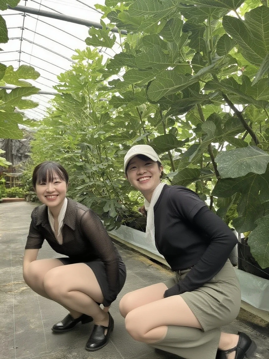 A masterpice、photo realism、High contrast、16k HD Trending photorealistic in high resolution、Detailed Real、Ultra-detailed、Realistic skin texture、Sun visor、Sheer sunlight、the best quality、ultra-high-resolution、Beautiful mature college girl、Subtropics、（Farmer Idol）、Harvesting crops on the farm、sale、（Banana plantation）、The joy of working with a smile、Flowing sweat、Raw photo、A full body shot、Socks on long legs、