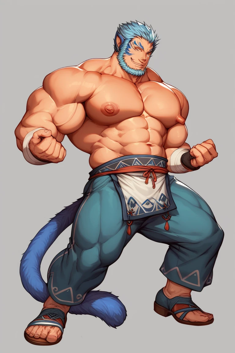 Ultra-clear，A Shiba Inu Orc Fury in a see-through tights tracksuit raincoat，Pure black background，muscle strong，translucent white bulge，Confident laughter，soft light，standing，eye level，You can see the muscles of the whole body，nike socks，strong muscle，Dirty socks thrown on the floor，Hot gas，no shoes，sweat