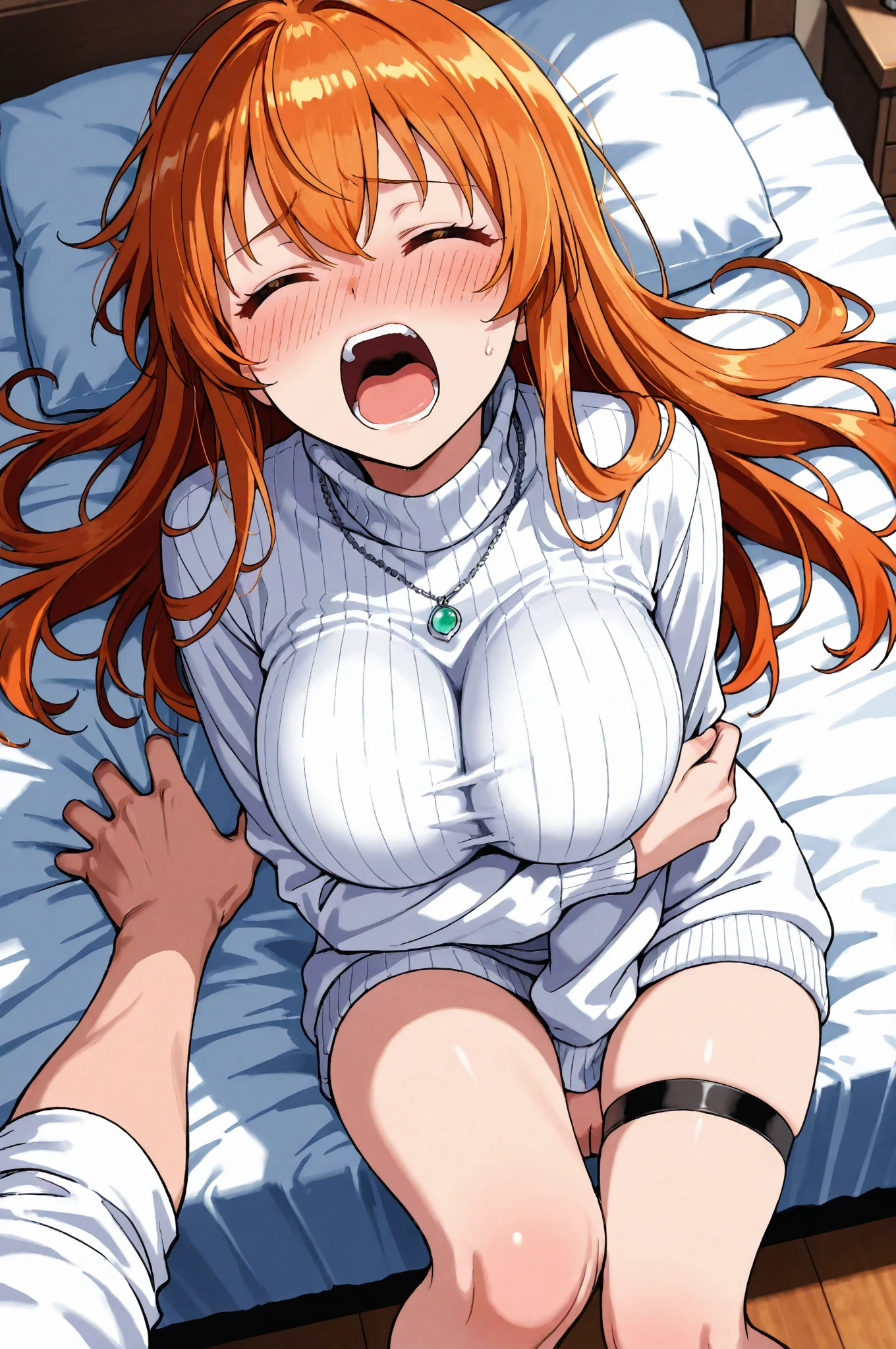 score_9, score_8_up, score_7_up, source_anime, small breasts, 1 boy, 1 girl, nipple slip, cum face, highres, super detail, Super high saturation, best quality, masterpiece, 8k, sex, bite penis, cum shot brutal, fuck, penis enter the pussy, Sui - Tsundere Elf- Suzail Gierger Zegalnelv Zegilrea Granzelga Elga - Uncle from Another World