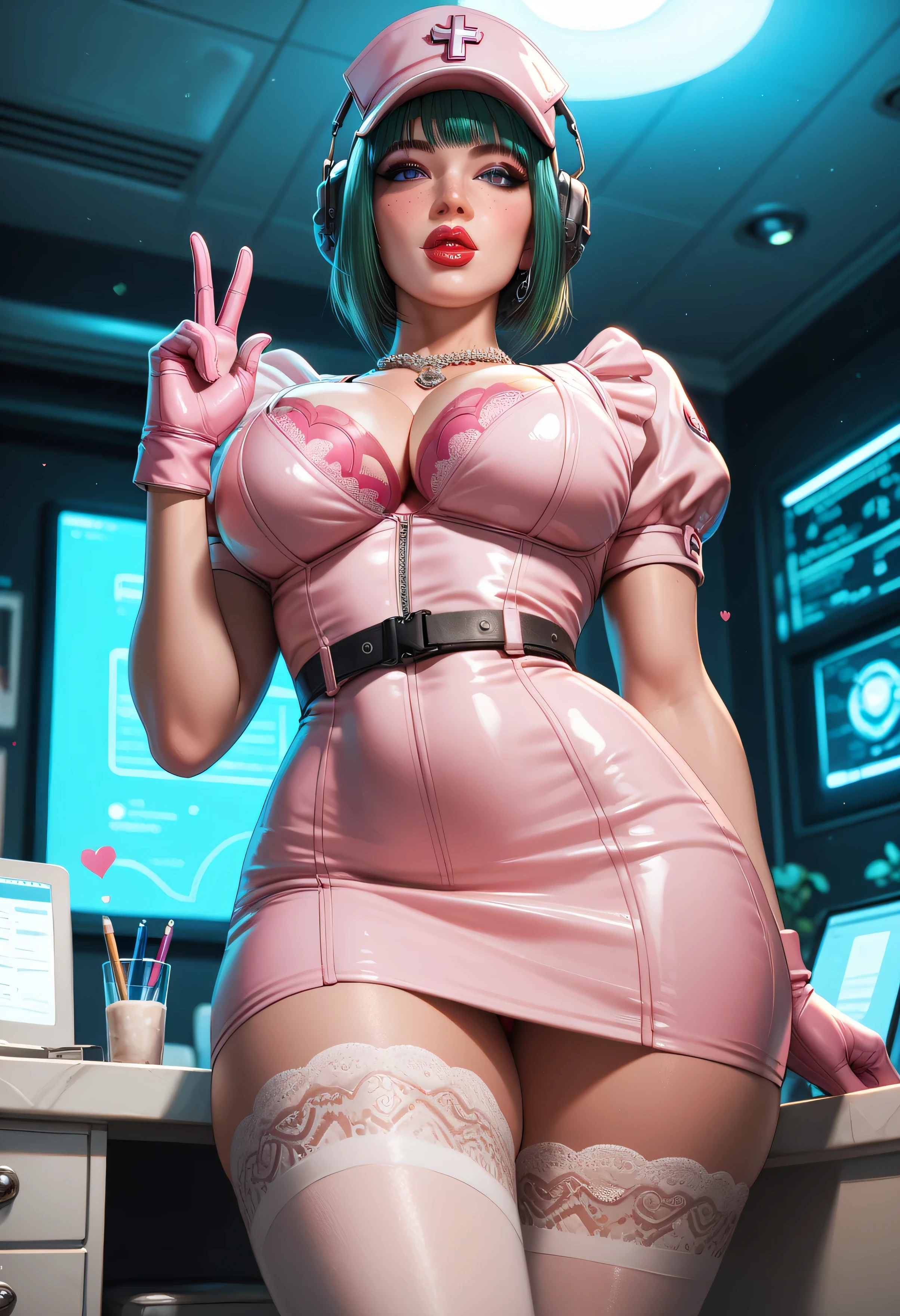 one beautiful young European woman in detailed shiny pink dress, tight dress, standing, Full body photo, looking back, pink latex, sexy oufit, in the office, professional lighting, big natural breasts, wide hips, big ass, angry expression, white skin, black straight hair, tape gag, microfoam gagged, arms tied with ropes, bound arms, shot on a Canon EOS R5, 50mm lens, F/2.8, HDR