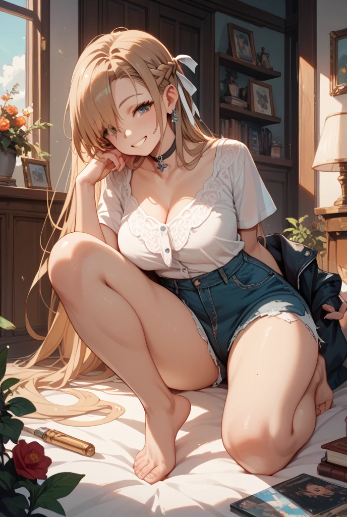 Highest quality, Super resolution video, 8K, Delicate depiction, chibichara, too young girl, １Beautiful girl of the person, Cute face, I want to caress you, Pigtails, On the bed, Completely naked, Small breasts, The hairstyle and hair color change randomly., Sexy pose, Small breasts（:1.6）, The nipples and areola are pale pink., Immature female body, Interested in sex, Erotic, Embarrassed,  Spread your legs wide, Hymen, She wants you to touch her pussy, Immature female body, School uniforms are messed up, Moist eyes, Crying profusely,  