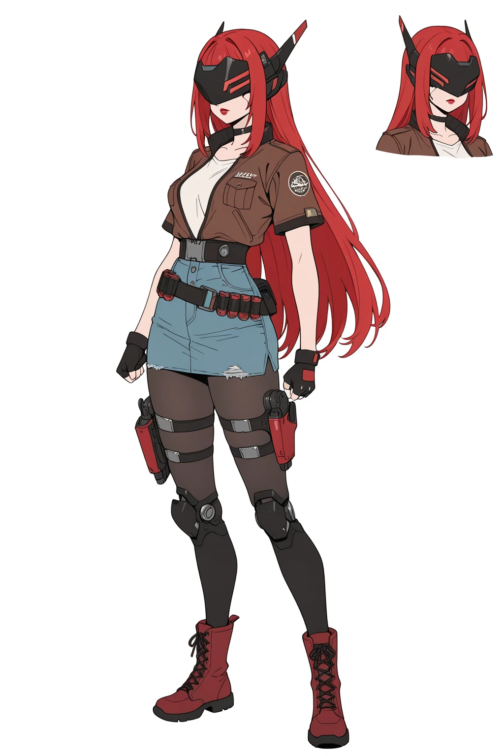 score_9, score_8_up, score_7_up, source_anime, BaelzCasual, long hair, hairclip, crop top, fishnets, gloves, white cropped jacket, black shorts, belt, thighhighs, knee pads, waving at viewer, indoors, smile, <lora:HakosBaelzPDXL-000009:1>