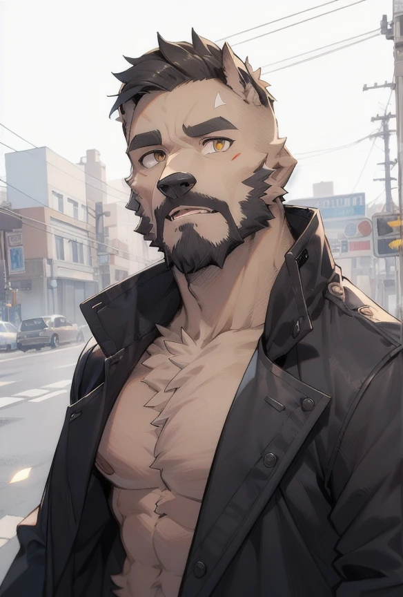Great monster mask, Body Shadow, animal