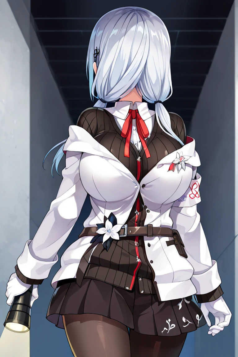 hight resolution, absurderes, High quality, 1girl in, Solo, Graf Zeppelin /(kancolle/), grey  eyes, Huge breasts, ((masutepiece, Best Quality,distinct image)), 1girl in, Solo, Lust, 8K, hard disk, 1woman and 1mle, 1male, muscular man, Yahagi, ((Grabbing the chest from behind)), (Portrait:1.2), Blonde hair, Twin-tailed, Long hair, side locks, hair between eye, Large breasts, Capelet, Blue eyes, peaked cap, neck tie, Miniskirt, Iron Cross, Black Gloves, Long sleeves, Military uniform, military hat, Black pantyhose, Pleated skirt, grey  eyes, Black skirt, Jacket, ((hands tied behind)), ((arms behind back)), prison, Exquisite details and textures, Dusty air, 1girl in, Detailed face, Solo, Looking at Viewer, Cowboy Shot, wariza, Sitting on the floor, Painful, (Close one eye), ((scowl)), Clenching teeth, Shy, blush, Sweat, Ultra Detail, Thighs together, Concrete floors, Concrete walls, in a basement, underground room, Indoors, Surreal, Insanely detailed, Detailed face, extremely detailed texture, (Shiny hair:1.05), (Shiny skin:0.97), (Big eyes:0.95),