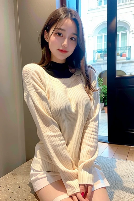 One girl, Young. The background is my room