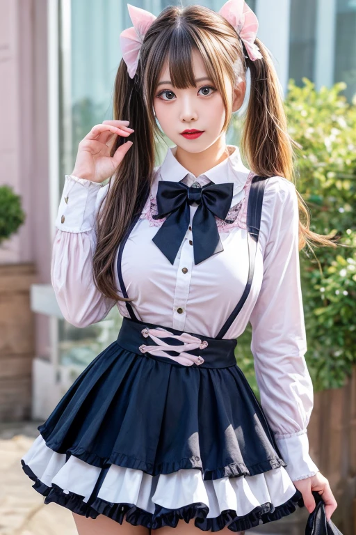 (masterpiece, best quality), 1 beautiful girl, cat ears, smile, slim body, (school uniform:1.1), (detailed beautiful eyes), paw gloves, bedroom, indoors,