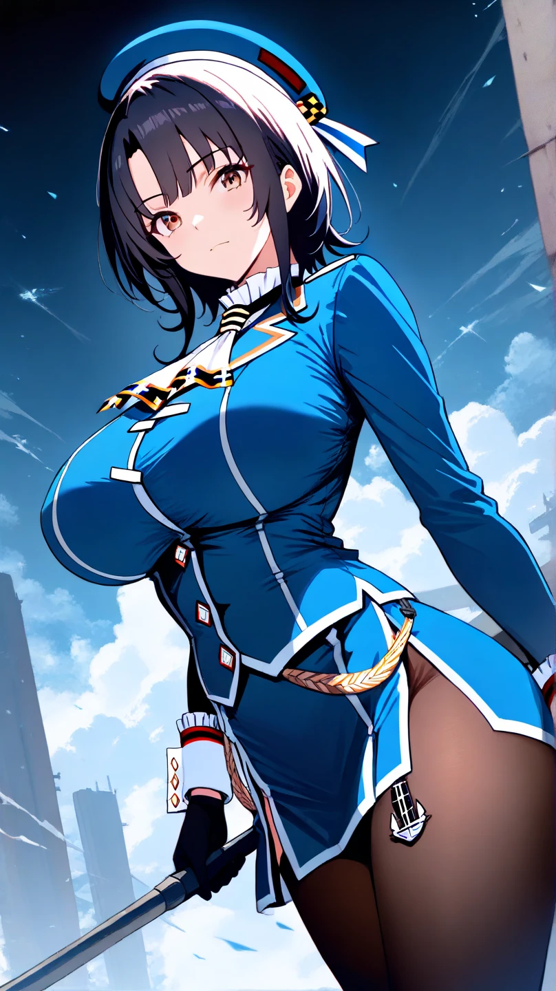 Ultra Thick Girl, Huge Breasted Girl, (Super Big Breasted, Extremely Overinflated Breasts, Extremely Enormous Breasts:1.5),