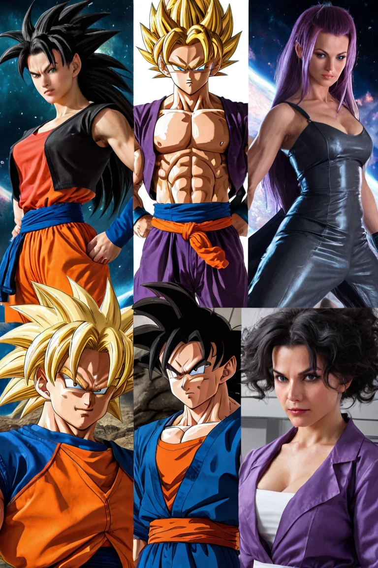 Dragon Ball Vegeta Punk Style