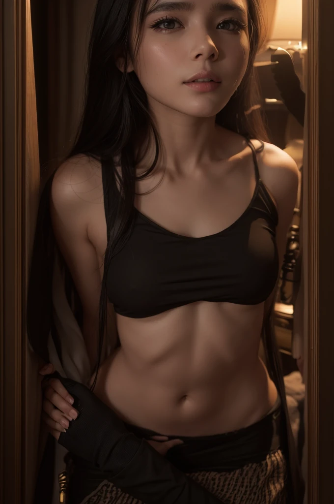 a woman with a very attractive body 