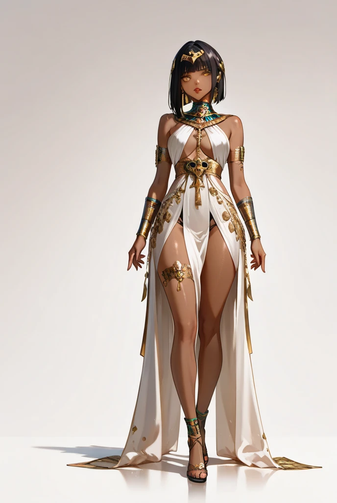 elf girl, frontal, bottom up point of view, full body, masterpiece, ultra detailed, intricate art, blurred background, fantasy