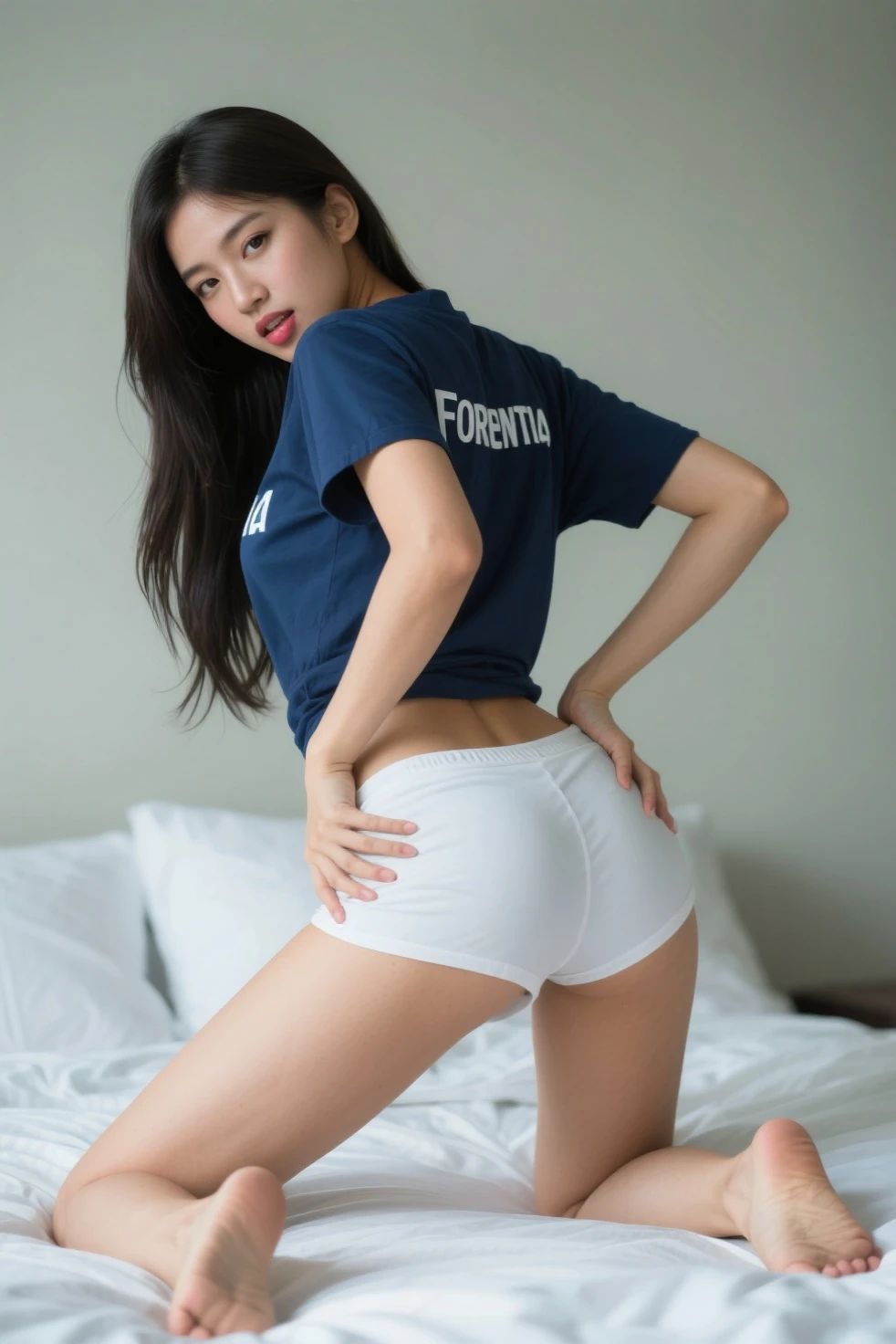 best quality, masterpiece, ultra high resolution, original photo, (lifelike:1.4), 1 girl, Detailed face, cowboy shooting, exist (Tight blue collar white shirt, Tight high-cut blue sports shorts,white transparent),exist学校厕所里,躺exist充满水的浴缸里,躺exist充满水的浴缸里,legs spread,legs spread,Turbulent posture,Turbulent posture,big breasts, Raised nipples, Raised nipples,Raised nipples,Unbuttoned clothes,split,The whole body is soaked with clothes, The whole body is soaked with clothes, Wet clothes cling to the body, Wet clothes cling to the body, (Willow Yao:1.2), long hair, Bokeh, beautiful lightexistg, model posexistg, Perfect body,Nice face,15 year old beautiful girl,Pull up the posing to reveal underwear,legs spread,There is thick liquid flowing down the inside of the leg,The front of the pants is soaked,transparent underwear,The small slit below is recessed,Water leaked from the small slit and soaked the underwear,Anterior top of the crotch,Pubic hair exposed