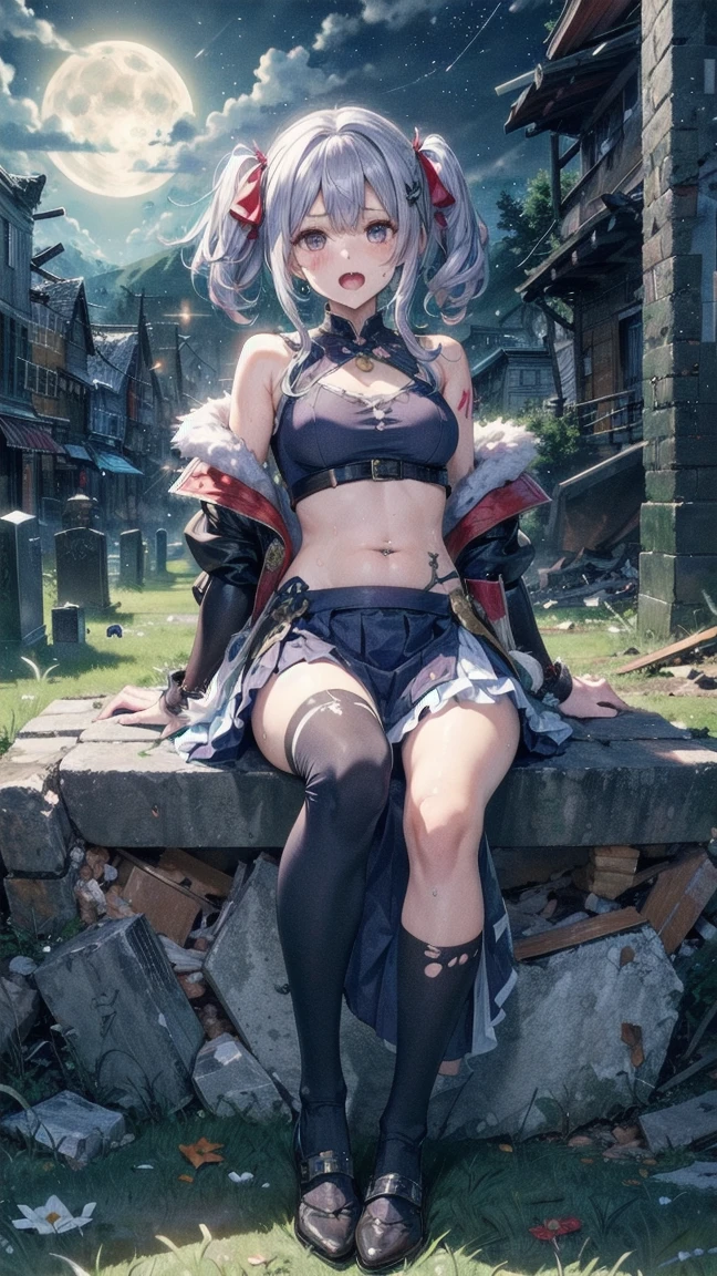 ((Olhos lindos e azuis com iris preros perfeito melhor qualidade )(olhos 100%anime 100% iris ( imagem com melhor qualidade 2D HD )Costume clothes for racial women: mulher  Humano (with enhanced characteristics Genre: Feminine woman appearance: Pele morena e meio musculosa
Cabelo curto branco espetado para cima, similar ao estilo "cabelo de porco-espinho"
Olhos vermelhos brilhantes, emanating power Wearing the black jacket characteristic of High-Level Hunters, with gold detailsTight black cargo pants, with black combat boots ELA Accessories: Luvas pretas sem dedos, revealing sharp claw marks Magic dagger floating next to his right hand, MULHER  emitindo uma aura levemente azulada
Pose: Sung Jin-Woo is in dynamic battle pose, pronto para atacar.
One leg forward, the other flexed backwards, equilibrando seu peso.
O corpo ligeiramente inclinado para frente, conveying the sensation of imminent movement.
Right arm raised, wielding the magic dagger with firmness and control.
Serious and determined facial expression, with a slight predatory smile nos lábios.
Detalhes: Desenho altamente detalhado, capturando cada textura e nuance da roupa, WOMAN&#39;S body and facial expression Dramatic lighting, focusing on the face and magic dagger, criando um efeito de contraste impressionante.Fundo branco simples, directing all attention to the main character.
Elementos de Solo Leveling: woman The magic dagger can be represented as a replica of the "Adaga de Sombra" de Sung Jin-Woo, emitindo uma aura levemente azulada como no anime.
As marcas de garras nas luvas podem ser um aceno sutil para o poder de Sung Jin-Woo de controlar sombras.
Serious and determined facial expression, with a slight predatory smile, captures the essence of Sung Jin-Woo&#39;s ruthless personality when in combat.
The dynamic pose and dramatic lighting convey the sense of power and danger that Sung Jin-Woo exudes as the Solo Level Hunter.

