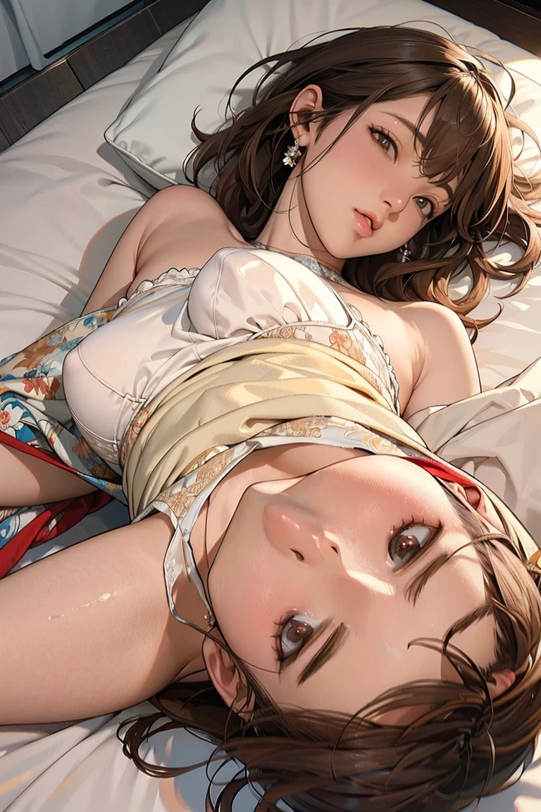 (((((1girl)))))(((((In the center))))))(master detailed anime)(master quality)(RAW Photos))(8K)(Realistic, photo Realistic:1.2), ((Highest quality))Sexy beauty bedroom on bed bra panty real human body,Perfect Anatomy(spread legs)(Asuka Langley Soryu)(Evangelion)(Brown Hair)(shine eyes)(Detailed eyes)(Detailed eyes)