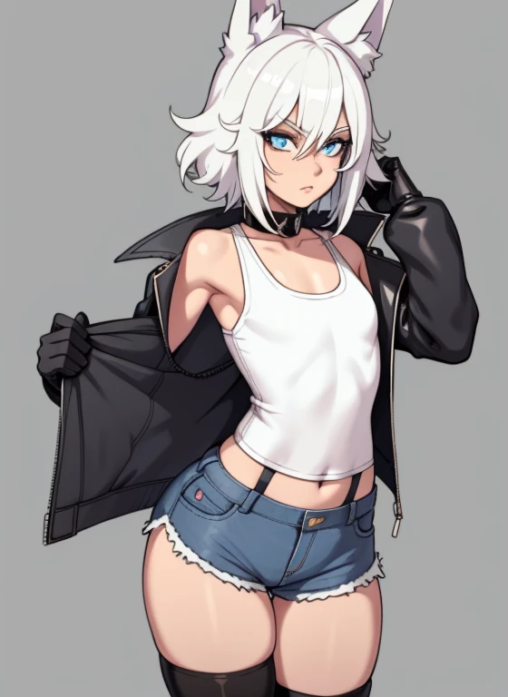 <lora:BTTina2D:1> bttina, tina holly, best quality, masterpiece, anime study:1.3, smile, looking at viewer,, 1girl, solo, low cut, booty shorts