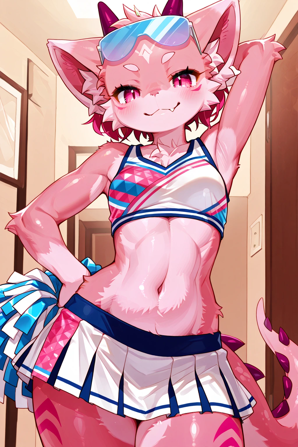 High quality、16 km race、anime screen capture、(((NSFW)))、Lori、low length、(((smaller breasts)))、(obesity)、(thick thighs)、(Pink hair)、(((Wavy Hair)))、Ahoge、(Barrette)、 (short hair)、bob cut、(dripping sweat)、(((wavy mouth)))、(Mouth wide open)、white knee socks、((Orange eyes))、Yellow jacket、white shirt、Pink ribbon、yellow ruffle mini skirt、light blue striped knee socks、Light blue striped panties、yellow headphones、big ass、(cat pose)、(((surprised)))、(((embarrassing)))、idol costume、on the light up stage、Are standing