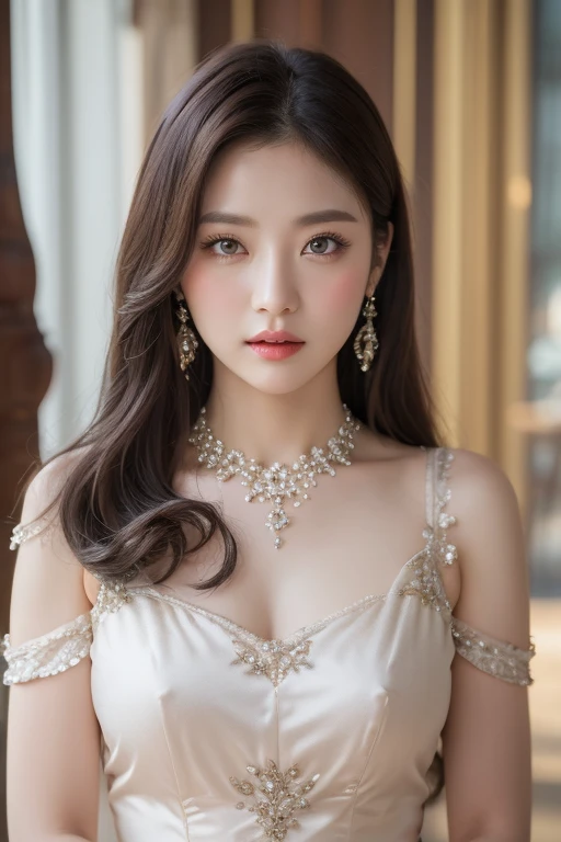 shy queen shows her pussy, (lace outing,crown,necklace,earrings), naked, plump, hairy pussy