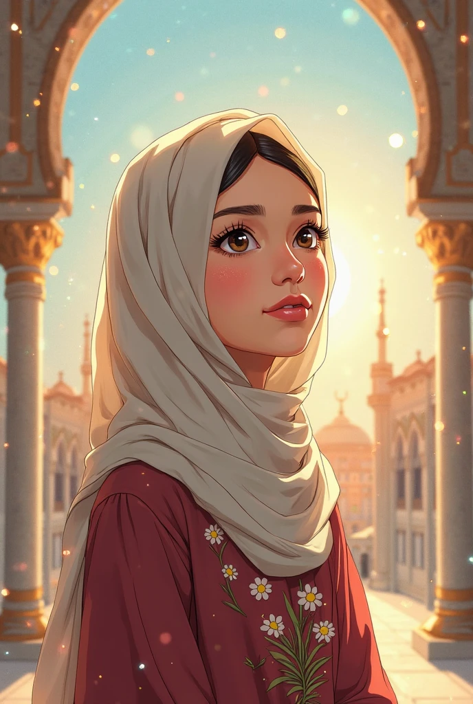 Muslim girl masjid in bg