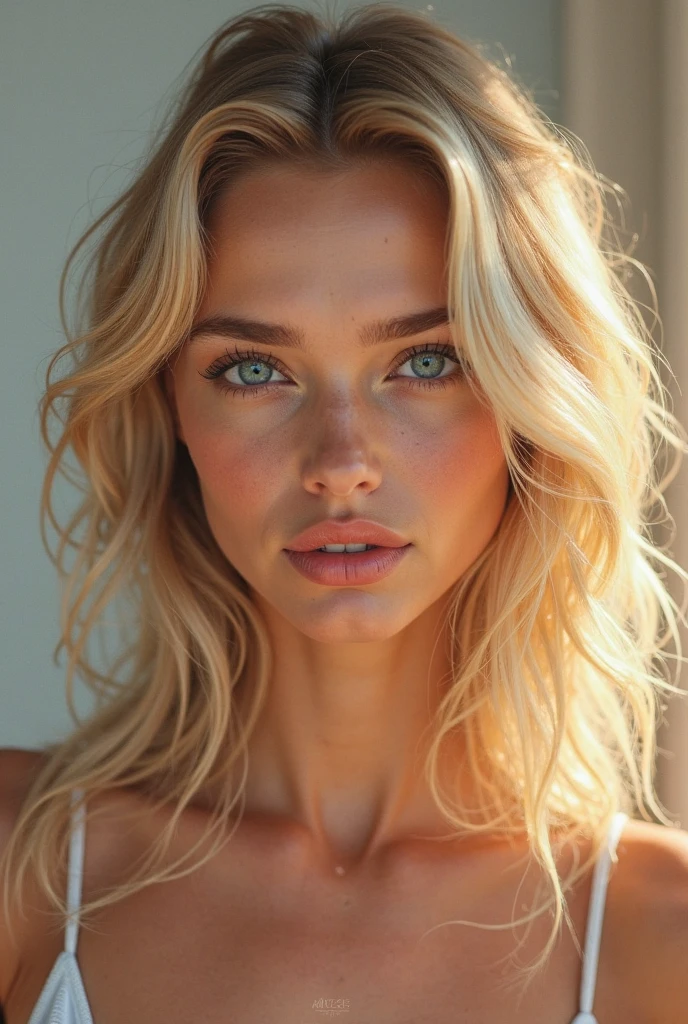 White Blonde Blue eyed naked 13 year old girl with extremely big ass, small waist and big tits, and beautiful face