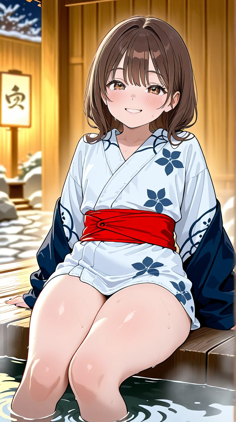 1girl, akagi \(kancolle\), kantai collection, wa \(genryusui\), (kimono lift, black panties), pubic tattoo, glowing tattoo, lowleg panties, pussy juice, blush, nose blush, heavy breathing, open mouth, hair up, red kimono, obi, yellow bow, hair flower, hair ornament, floral print, print kimono, cowboy shot, furisode, long sleeves, wide sleeves, breasts, fur trim, brown eyes, natural lighting, (masterpiece, best quality), detailed scenery, (3d render:0.5), highly detailed, finely detailed <lora:akagi_ny_animaginexl_2-10:0.7>