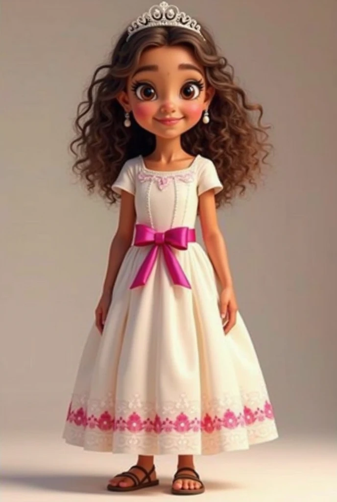 Two beautiful girls in standing dresses, alta qualidade, estilo pixar