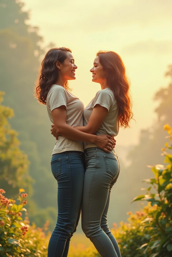 (1mulher 1homem robusto:1.3), (straddle vertical, cara a cara:1.5)Casal americano, Levado para fora, (vista do topo: 0.9, todo o corpo: 2.0,), mountain mist surrounds the couple:1.8, (o calor do corpo cria uma nuvem enevoada que vemos quando respiramos em tempo frio:1.6), beautiful twilight moonlight:1.7, lua atingida, (micro luzes radiantes exteriores:1.2), obra de arte, Melhor qualidade, ultra-detalhado, exterior, deitado sobre ele, Abrangendo:1.2, (twilight:1.5), montanhas, Natureza, (glorious morning sunlight), alegre, (feliz couple embrace cozy with on blankets, Sacos,), hugging íntimo, (palmada:1.1), mulher 25 anos beleza, (Cabelo castanho ondulado semi-longo e bangedium breastan 45 anos, bonito), vestindo camisa branca, rolled up sleeves, vestido jeans, (Ele agarra o calor da hipodia da garota:1.3, ele beija a nuca dela:0.8, Quente e convidativo, stunning misty montanhas, hugging, embracinisty montanhas:1.1), floresta, pedras, rio, madeira, Smoke, Sombras, alto contraste:1.1, deep rich Sombras:1.1, clear sky, analog style (olhe para o visualizador:1.8) (textura da pele:1.2) ,(olhos ultra-realistas, pupil coloring:1.8, eyelash), Mais alta qualidade, (Film grain:0.8), (tom quente, tom quente:1.2), cinematic light, ultra high resolution, melhor sombra, CRU, wearing knitted sweater:1.5, your hair up in a messy ponytail:2.0, Relaxed and intimate, em repouso, feliz, Melhor momento da vida, compartilhe comigo, orvalho da montanha:0.9